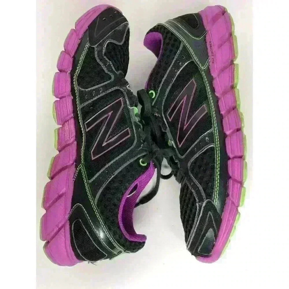 New Balance Running Shoes womens size US 8B 750 v1 W750BK1 black orchid - Picture 8 of 10